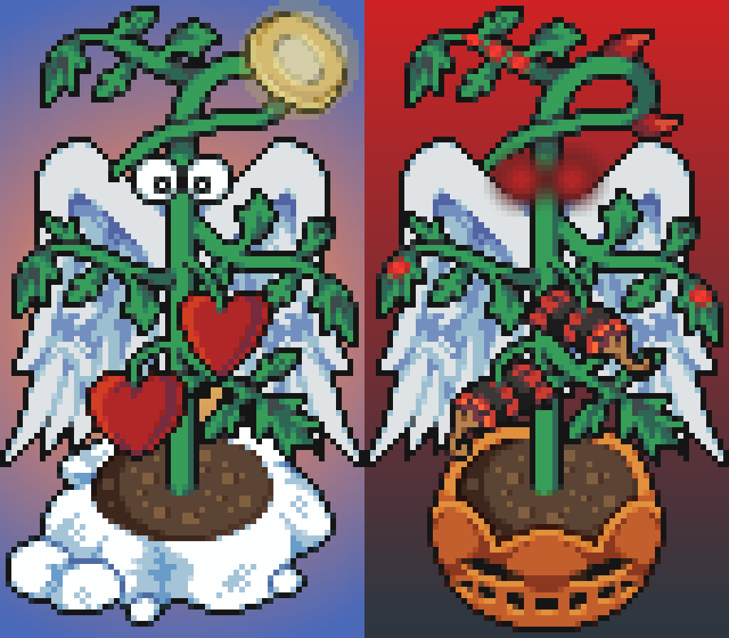 PlantPixelings's tweet photo. @evantan Hey Evan! 

Which one is your favorite?

The first batch of PlantPixelings (3333/10000) is launched at @opensea in 9 hours and 30 minutes! PlantPixelings are revealed before purchase: dive in early to get your hands on some rares! :) https://t.co/vp4GKJQYYu