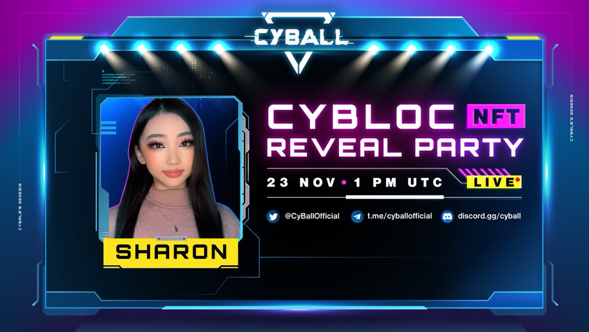 sharon_zxt's tweet photo. Excited to be revealing my cyblocs from @CyBallOfficial LIVE on twitch tonight at 8PM NZT!!! 🤍 https://t.co/gNFURPEfl0