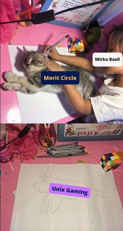 DreadBong0's tweet photo. Remember when Unix couldn't even be bothered to change the $MC ticker when they straight up copied their LBP launch info from @MeritCircle_IO 😏

"Ain't nothing like the real thing"

#metaverse #PlayToEarn https://t.co/u0zurgQYEB