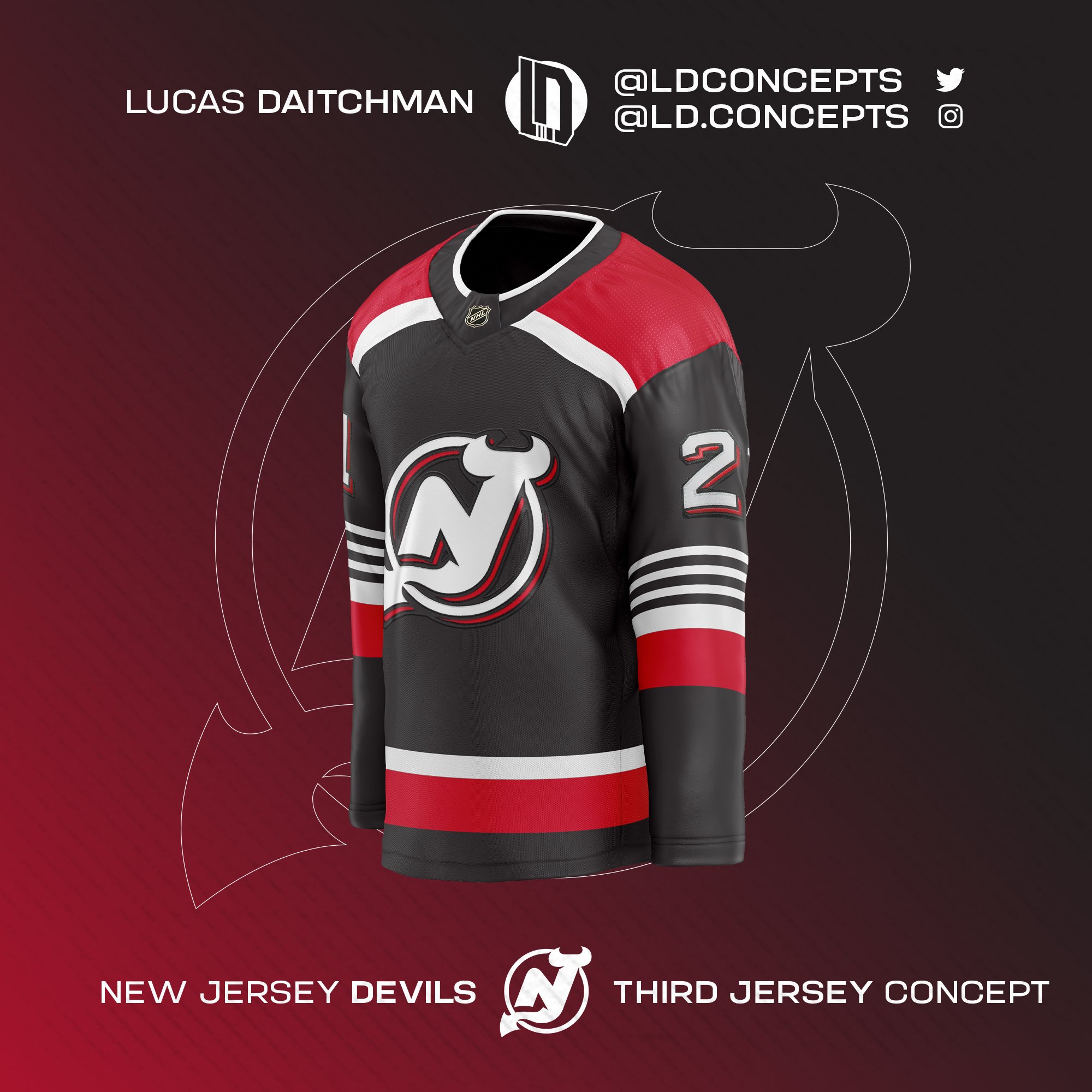 Concept Jersey : New Jersey Devils