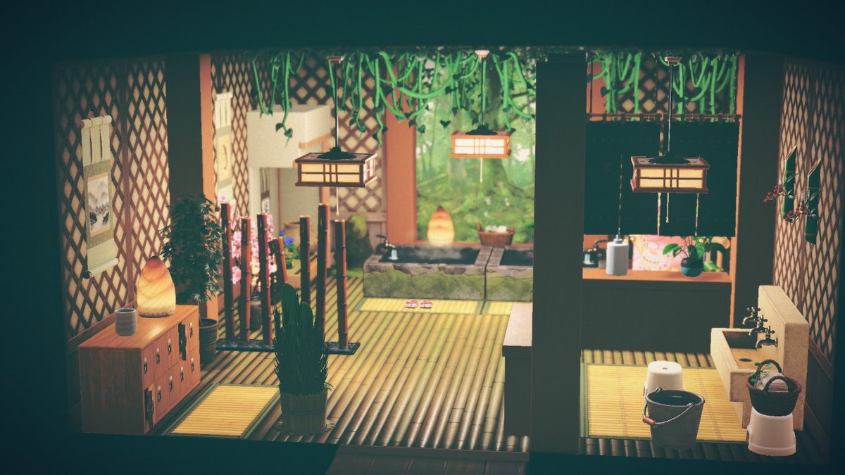 CrossingAria's tweet photo. interior casa Jimena #ACNHDesing  #HappyHomeParadise  #ACNHDe #AnimalCrossing #ACNH #NintendoSwitch https://t.co/BLYj1d1SbM