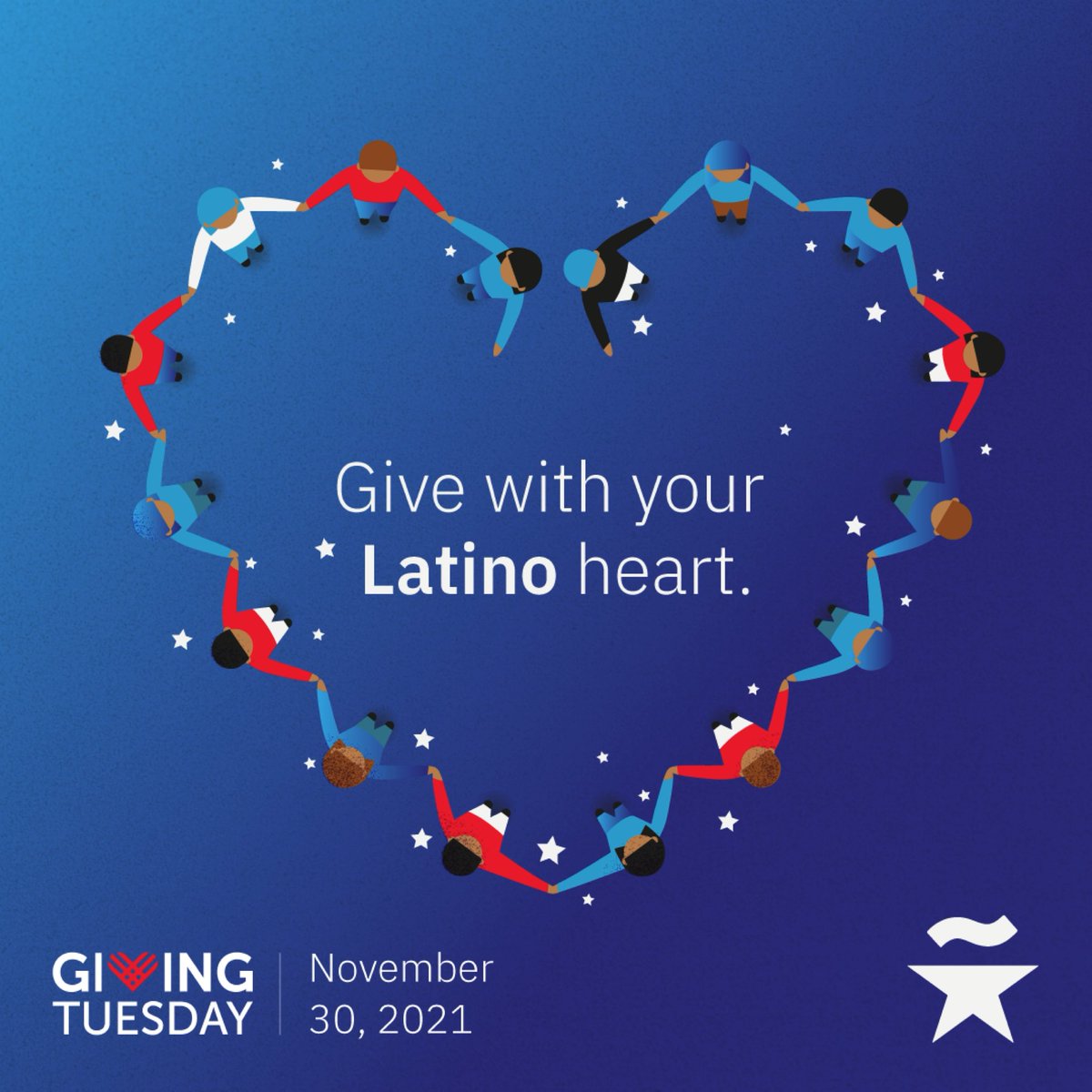TheHispanicStar's tweet photo. We are one week away from this year’s #GivingTuesday! Remember to set Hispanic Star as your cause.
Latinos are givers. #GivingTuesday is the perfect time to give back to them.
Go to https://t.co/bASbVvgwFd for more information
#DaAmor #TogetherWeShine https://t.co/r7sxiyrxl1
