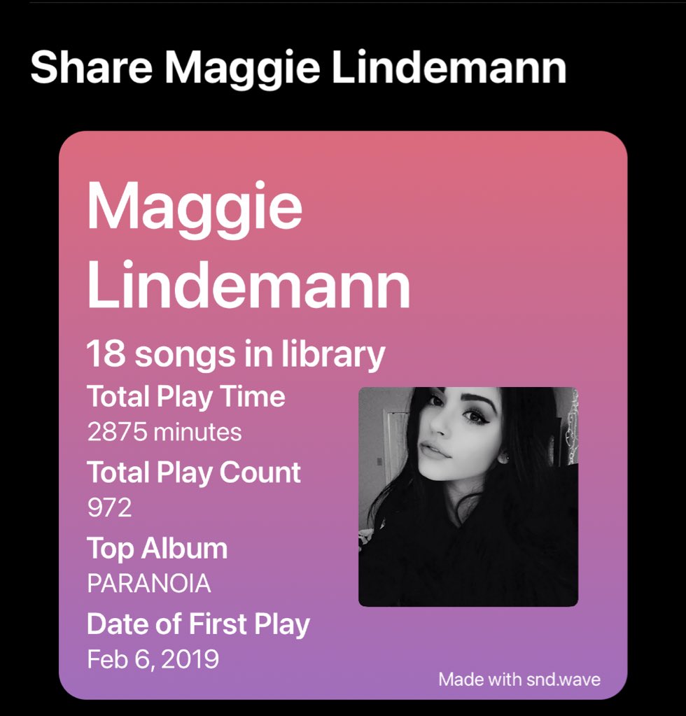 crash_nd_burn's tweet photo. you’re my most played artist omg https://t.co/NbirKckAKT