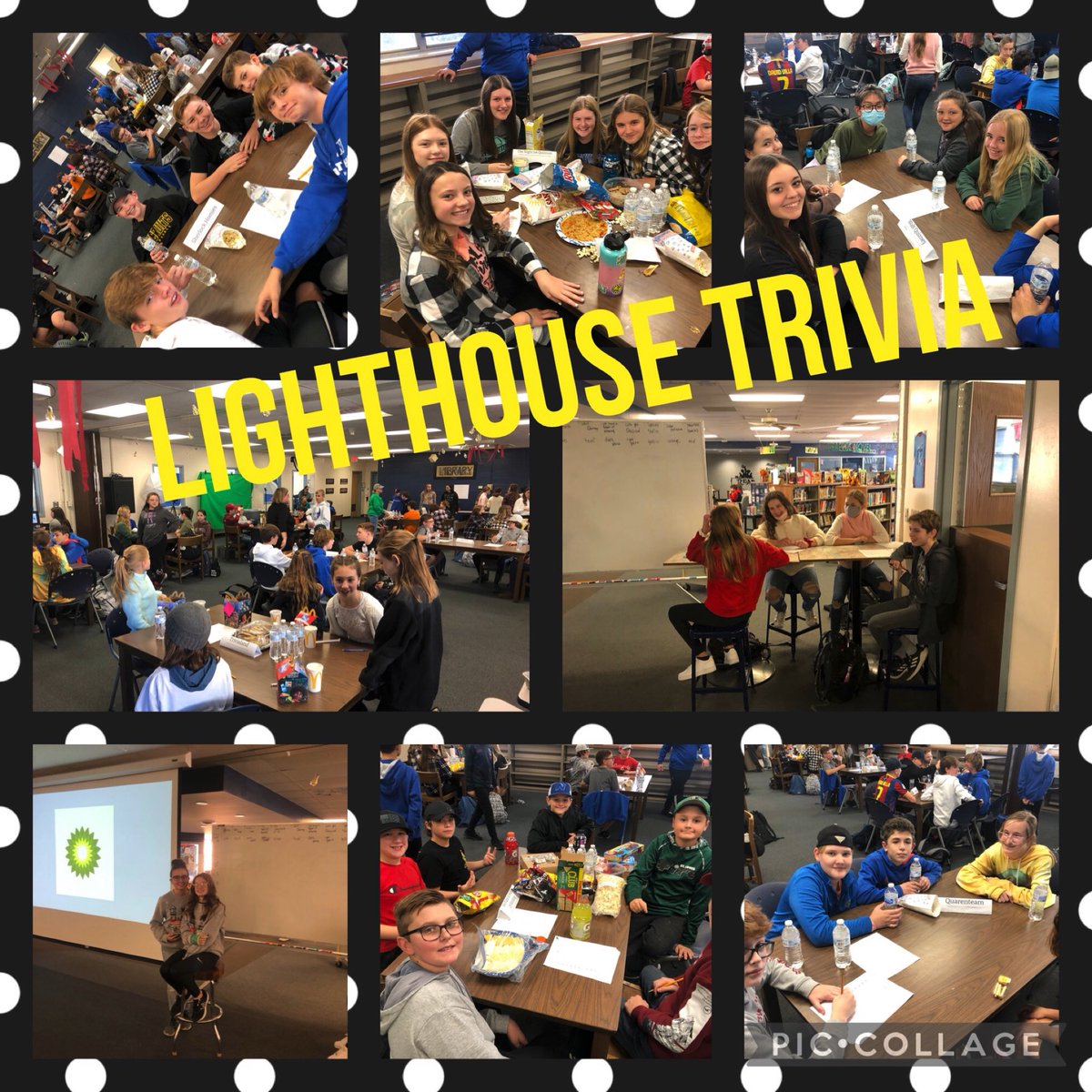 nmhuffman's tweet photo. Had some amazing trivia this afternoon hosted by our Lighthouse! #VMSOneRoar https://t.co/XZSrkYPzpL