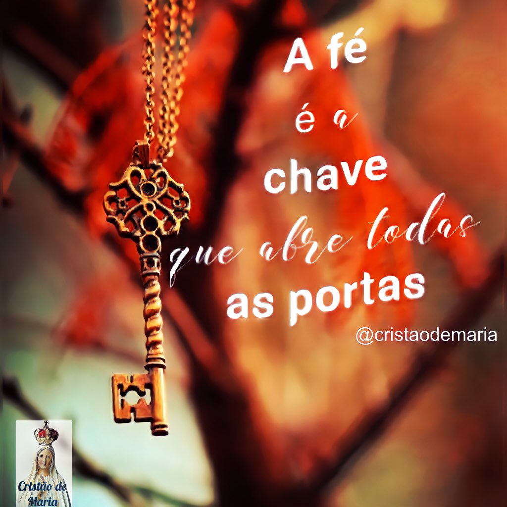 Ter fé é saber q apesar d todos os desvios e atrasos chegaremos ao lugar onde Deus guarda a nossa felicidade plena. Com fé em Deus,ñ há trevas ou turbulências capazes de nos afastarem do caminho certo.Deus transforma choro em riso,dor em força,fraqueza em fé e sonhos em realidade