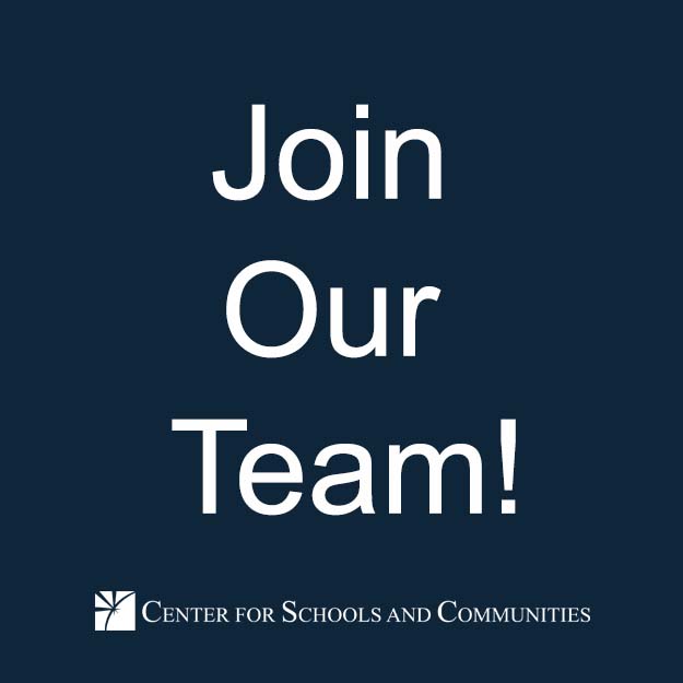 Center_Schools's tweet photo. Center for Schools and Communities is looking for a family support coordinator. We are looking for professionals who share our values of service to others; passion for excellence; equity in action; and innovation for growth. Apply by Dec. 3. https://t.co/4l4o4rTWaL https://t.co/Qr2GPEZIvZ