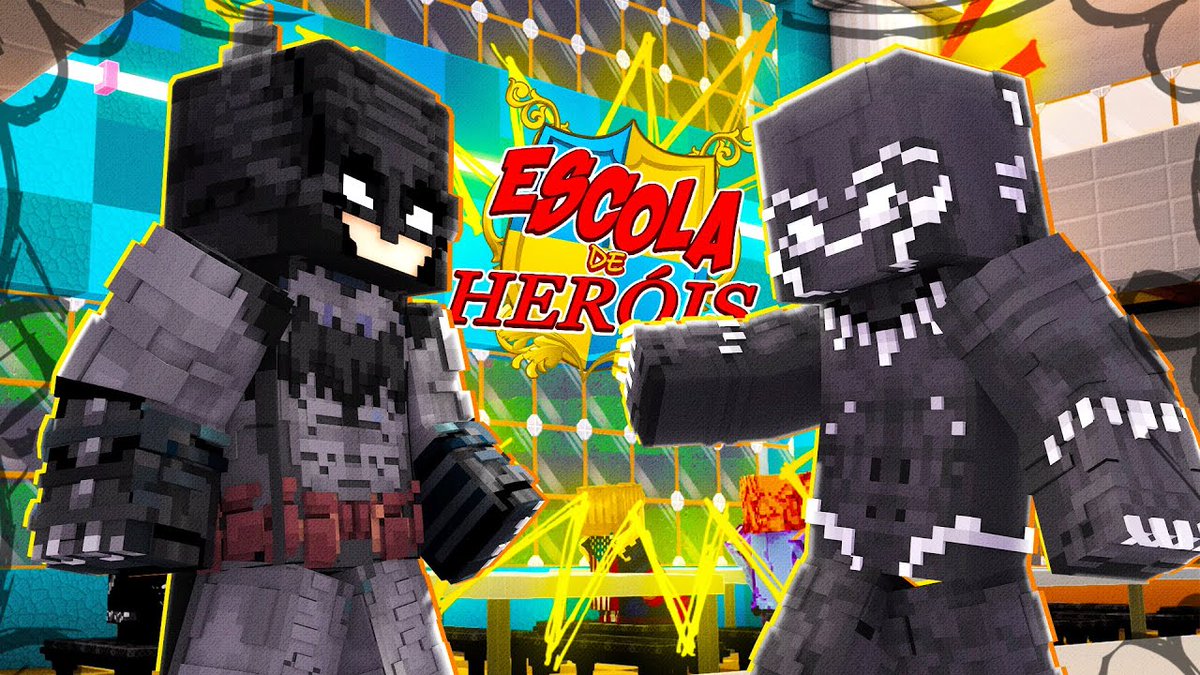 oMinecraftUnion's tweet image. Pega a pipoca e vem assistir mais um vídeo do @OrionGplays!

📹 ・ ​Título:​ Minecraft: BATMAN vs PANTERA NEGRA? - Ep.03 (ESCOLA DE HERÓIS)

🔗 ・ ​Link:​ youtube.com/watch?v=EjHFQl…