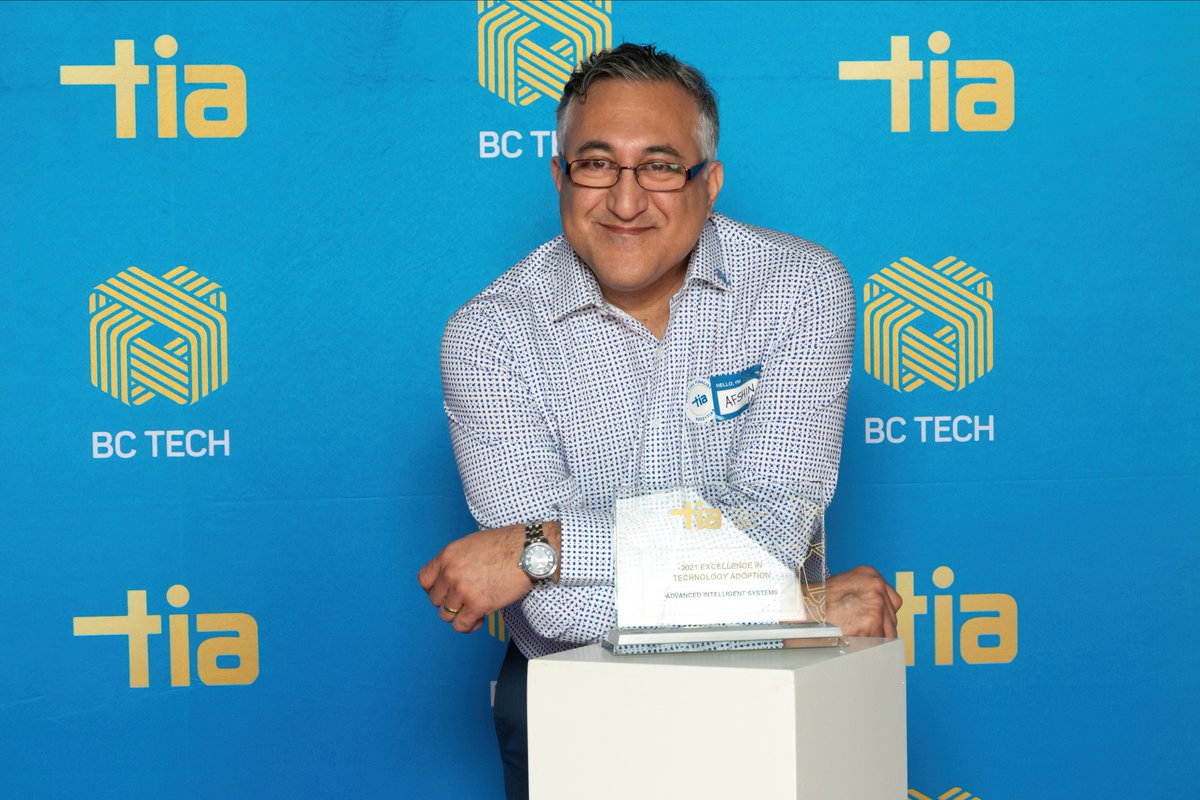 AdvancedIntSys's tweet image. Our endeavour to contribute to the tech ecosystem has been applauded at the "Excellence in Tech Adoption Award, 2021" as we stand as the winners for this award for 2021. Here is our CEO, Afshin Doust from the Gala. #AIS #AISRobots #GoModular #Robots #Future #robotics #technology