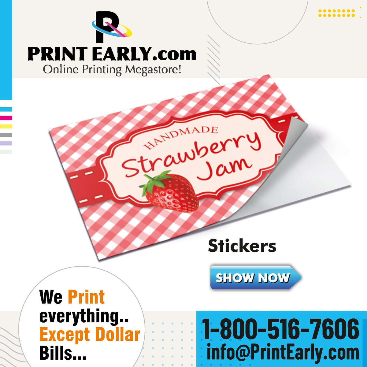 printearly's tweet image. Stickers

Stickers are ideal for use as product labels, box and envelope seals, and ads for political or guerrilla marketing campaigns. 
Visit: bit.ly/3FEXkQv

#printearly #PrintStickers #Stickers