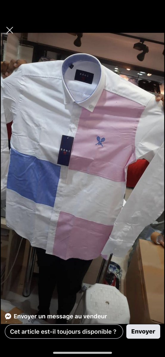 Williamkande2's tweet photo. 1/2Je suis choqué ! #EDNI a créer une ligne des vêtements 
Je suis choqué de voir des compatriotes Aujourd’hui se faire pirater ! Connue pour ses belles chemises multicolore aux deux raquettes de tennis , dont je connais l’un des créateurs … https://t.co/cs0AiFbaJC