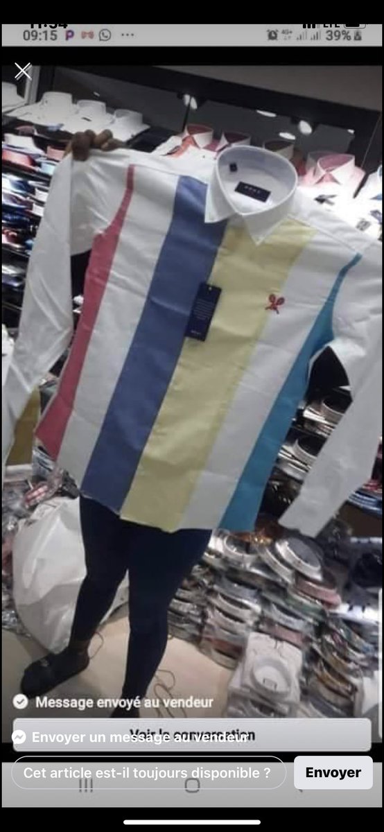 Williamkande2's tweet photo. 1/2Je suis choqué ! #EDNI a créer une ligne des vêtements 
Je suis choqué de voir des compatriotes Aujourd’hui se faire pirater ! Connue pour ses belles chemises multicolore aux deux raquettes de tennis , dont je connais l’un des créateurs … https://t.co/cs0AiFbaJC