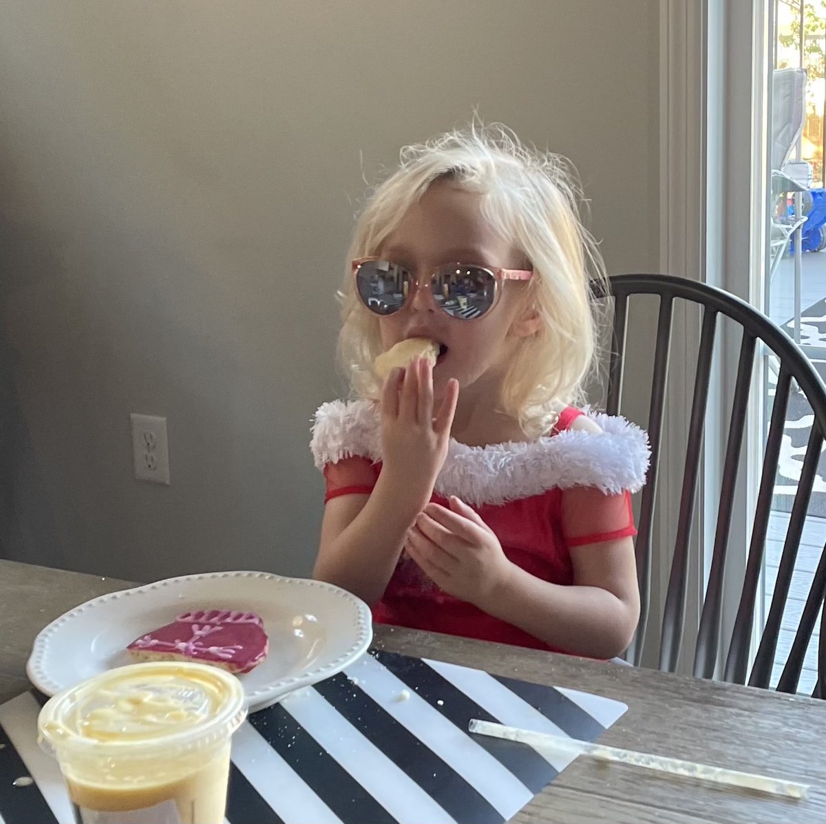 clairecmc's tweet photo. How in the world do I not spoil her rotten? She’s only 2. And her name is Clara. I have no chance. I am beyond the moon thankful for my 14 amazing grandchildren. Happy Thanksgiving! https://t.co/HnVSQPlmyA