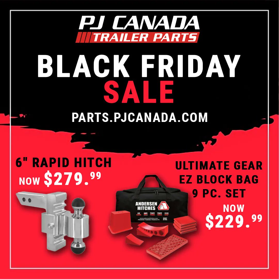 pjcanada's tweet photo. Grab your favourite Anderson products on sale this week!

SAVE $45 on the 6" Aluminum Rapid Hitch
SAVE $70 on the 9 pc Ultimate Gear EZ Block Bag set

Click the link in our bio or go to https://t.co/U98KJppeIr to view more deals! https://t.co/8NF5Kaw6ah
