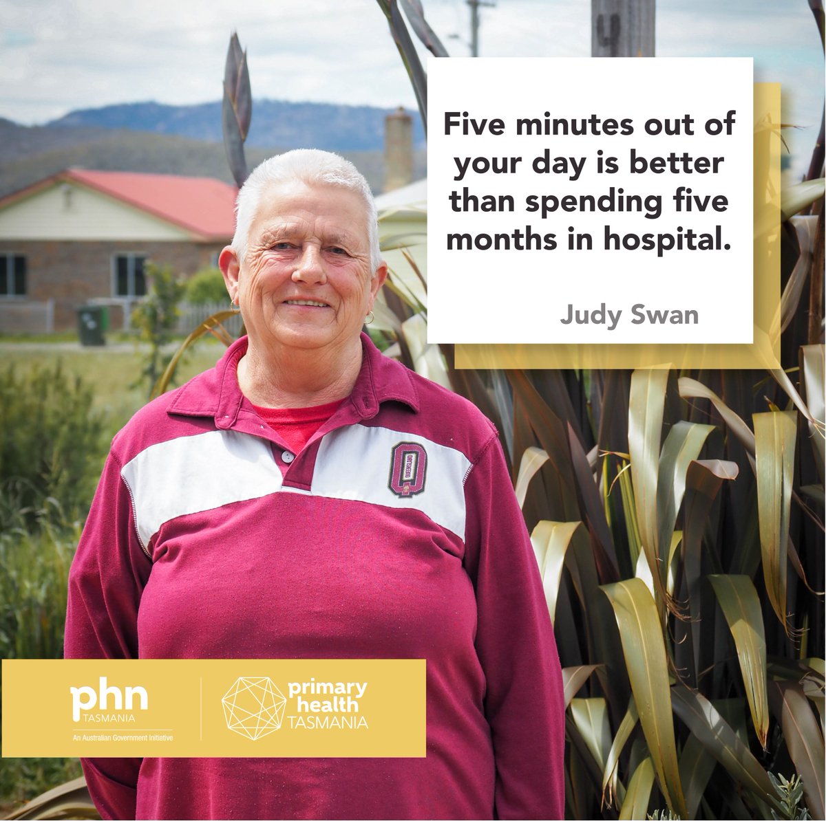 #COVID19 | Aboriginal Elder Judy Swan got vaccinated against COVID-19 so she can go back to doing the things she loves, including a visit to Melbourne to see her beloved granddaughter.

You can book your vaccination here: tasp.hn/3000lM5