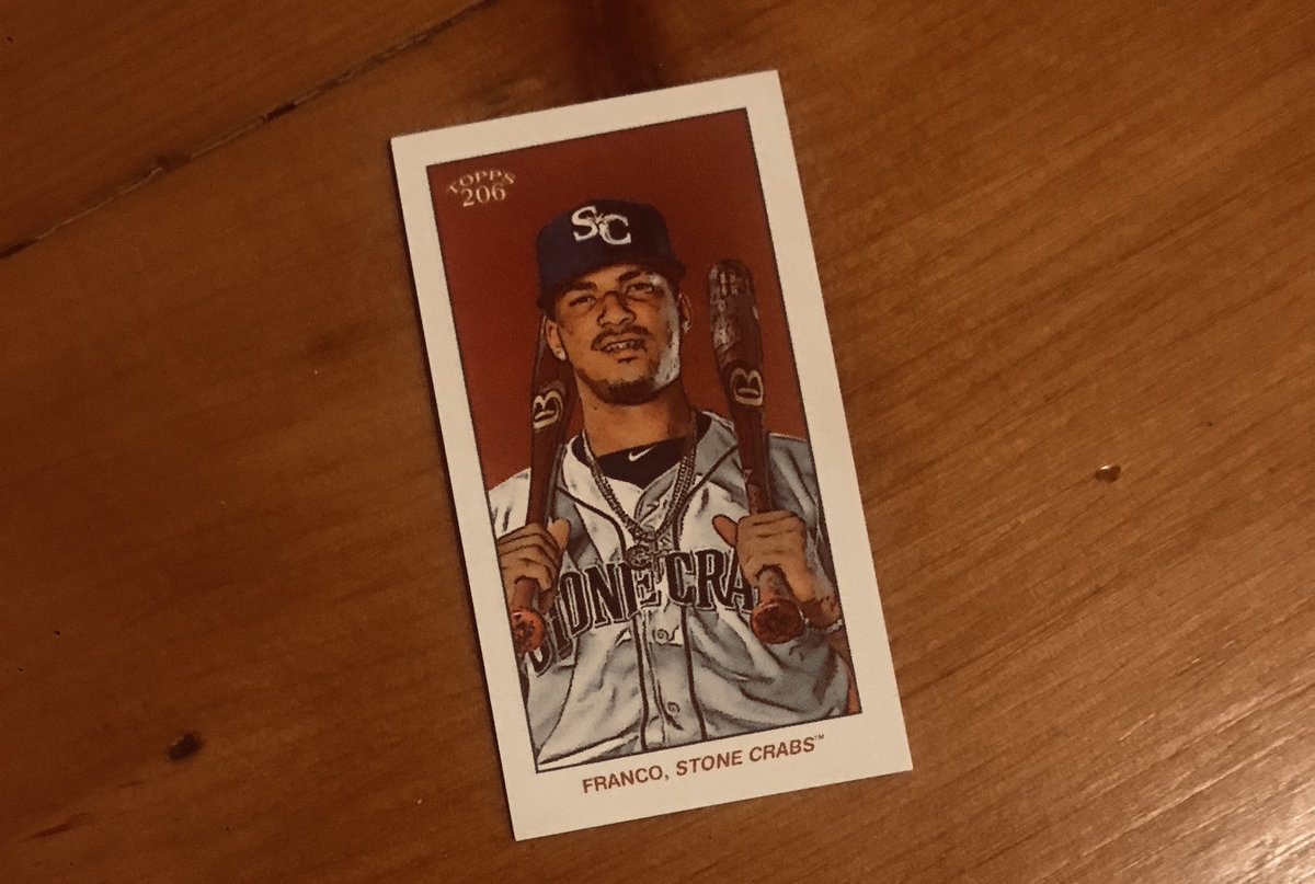 Bruce Haney (@brucehaney12) on Twitter photo Last week I purchased my first baseball card in over 20 years. Made a little more special today. Congrats to Wander and the Rays. <a href="/CooperstownBat/">Cooperstown Bat Co.</a> Last week I purchased my first baseball card in over 20 years. Made a little more special today. Congrats to Wander and the Rays. <a href="/CooperstownBat/">Cooperstown Bat Co.</a>