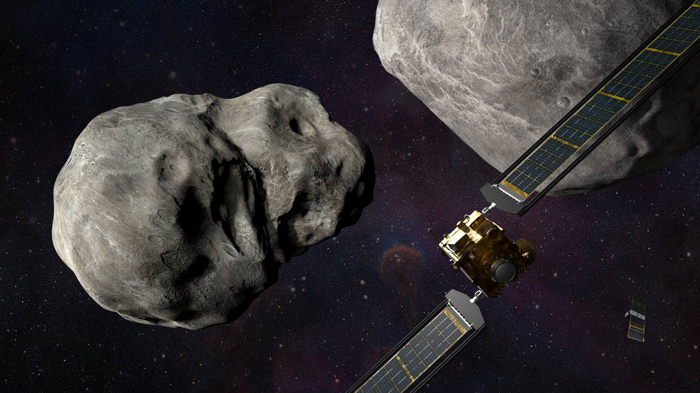 NASAJPL's tweet photo. 🚀@NASA’s 1st #PlanetaryDefense test launches tonight! The #DARTMission will test asteroid deflection by crashing into one &amp; changing its motion in space.💥

📺: Live tonight at 10:21pm PT/Nov. 24, 1:21am ET
https://t.co/raTtDGNElu

If you're in the area, don’t miss the liftoff! https://t.co/WQw3sNUu29