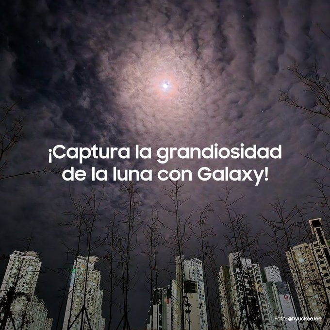 WendyShok's tweet photo. ¡Se le pueden tomar fotos a la luna llena, y con Galaxy quedan mucho mejor!  
No olvides usar los hashtags #LunaLlenaconGalaxy #withGalaxy y conoce más aquí: https://t.co/UaB8SppL8b https://t.co/kGA97rqask
