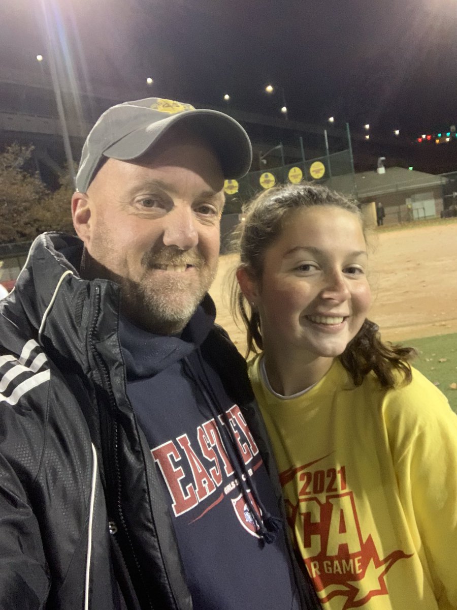 EGS representing at the <a href="/CoachesSj/">SJSCA</a> Sr All Star Game. Love our Cami and Alex.
