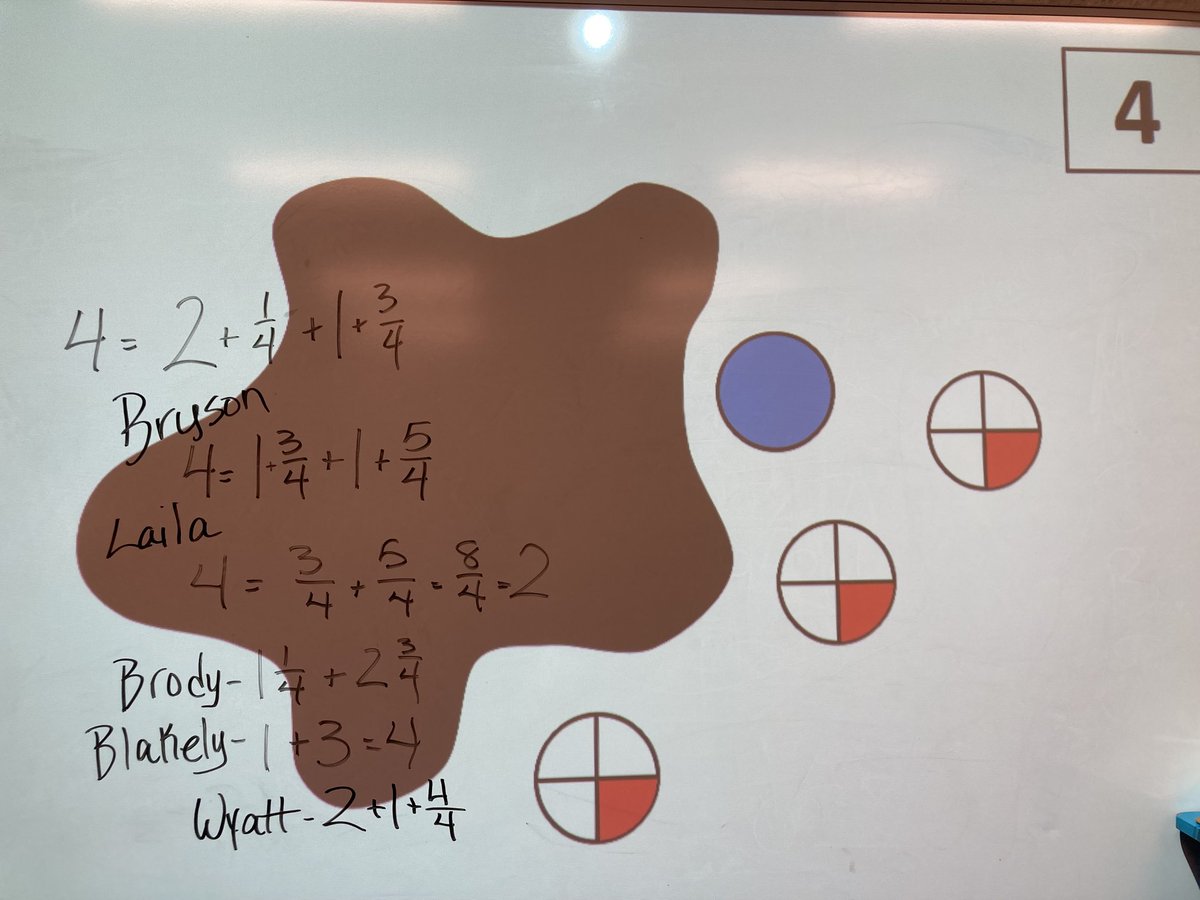 Great Number Talk today!
