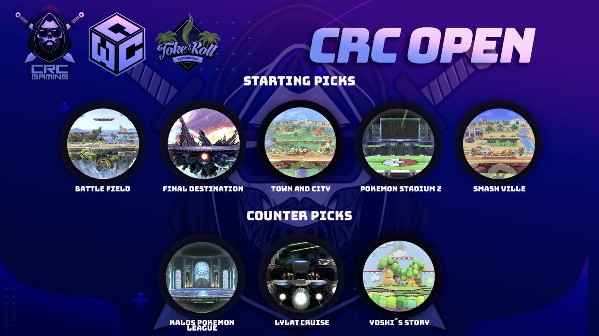 chavorucoscrew's tweet photo. Lista de escenarios para el torneo #crcopen #stagelist https://t.co/RK2jrkXFJd