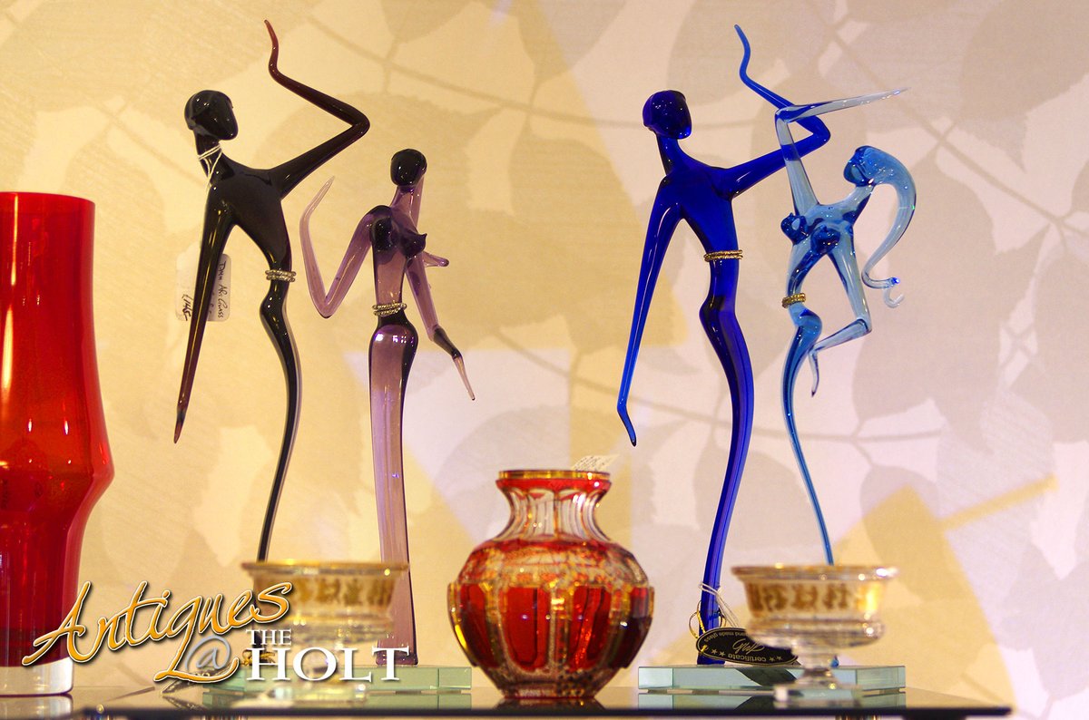 Glass collectors are in for a treat <a href="/Holt_Antiques/">Antiques @ The Holt</a> this weekend. Graham Draper is one of 3 dealers at the fair with contemporary and art glass, displaying classic Whitefriars &amp; Scandinavian glasswares, as well as rarer pieces from British studios. antiques-at-the-holt.co.uk