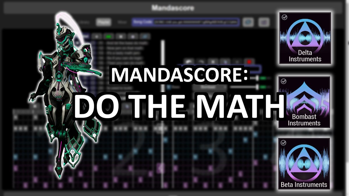 mw2mh's tweet photo. The #mandascore soundtrack from my Sortie Math video. I'm pretty happy with how this one turned out. https://t.co/9r8f2BLBJF https://t.co/UPXT4KggB2