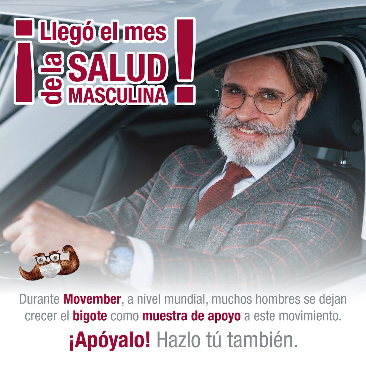 ferringmx's tweet photo. Vive MOVEMBER asistiendo al Urólogo y compartiendo información importante
sobre los padecimientos que frecuentan a los hombres.
#ferringmx #Movember https://t.co/phgnZhMNjS