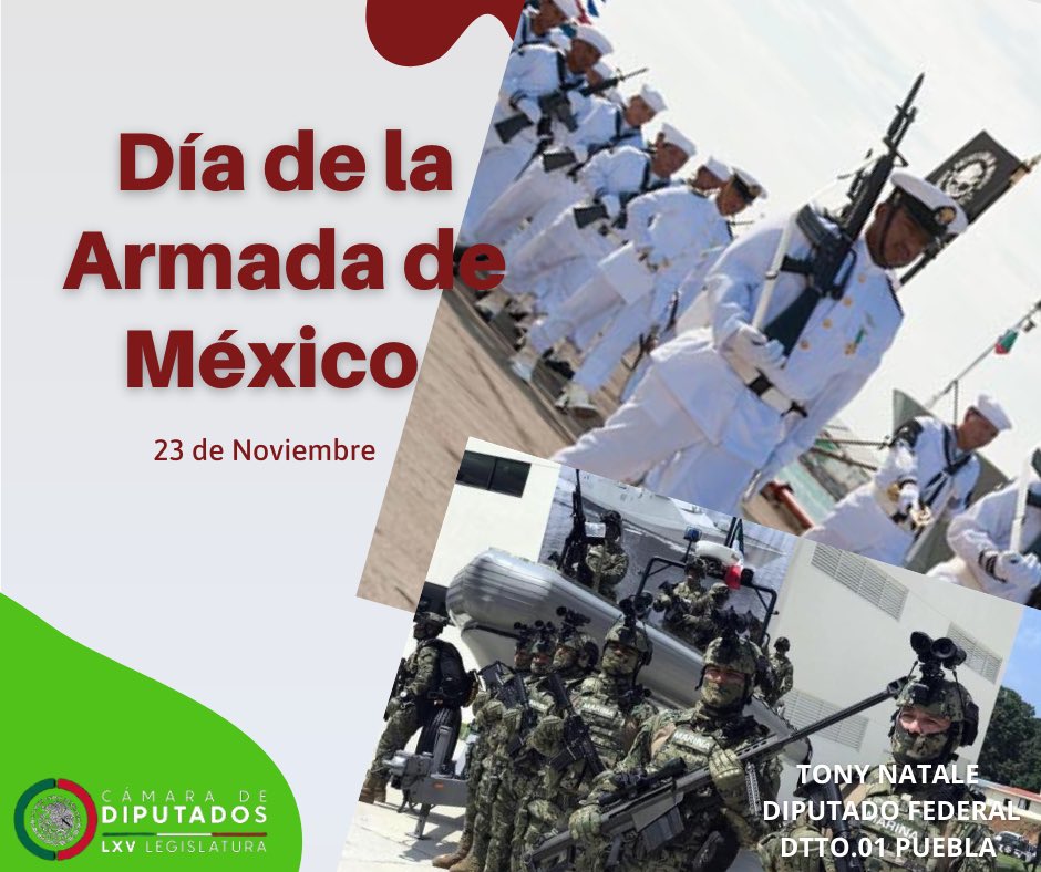 En este #DíaDeLaArmadadeMéxico mi reconocimiento a todas las marinas y marinos qué integran la Secretaría de Marina  por su labor leal y patriótica con el país, siempre al servicio de las y los mexicanos.