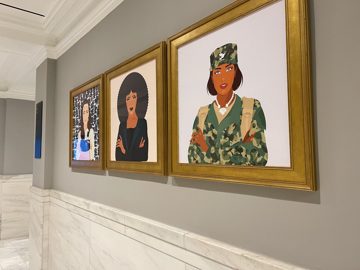 We are honored to announce that 6 <a href="/BossBeautiesNFT/">Boss Beauties has moved</a> are now on display at the <a href="/NYSE/">NYSE 🏛</a> in the Big Board Art Hall. During this 1 year curation, global heads of state, CEOs, influencers and change makers will have the chance to learn and be inspired by these strong women.