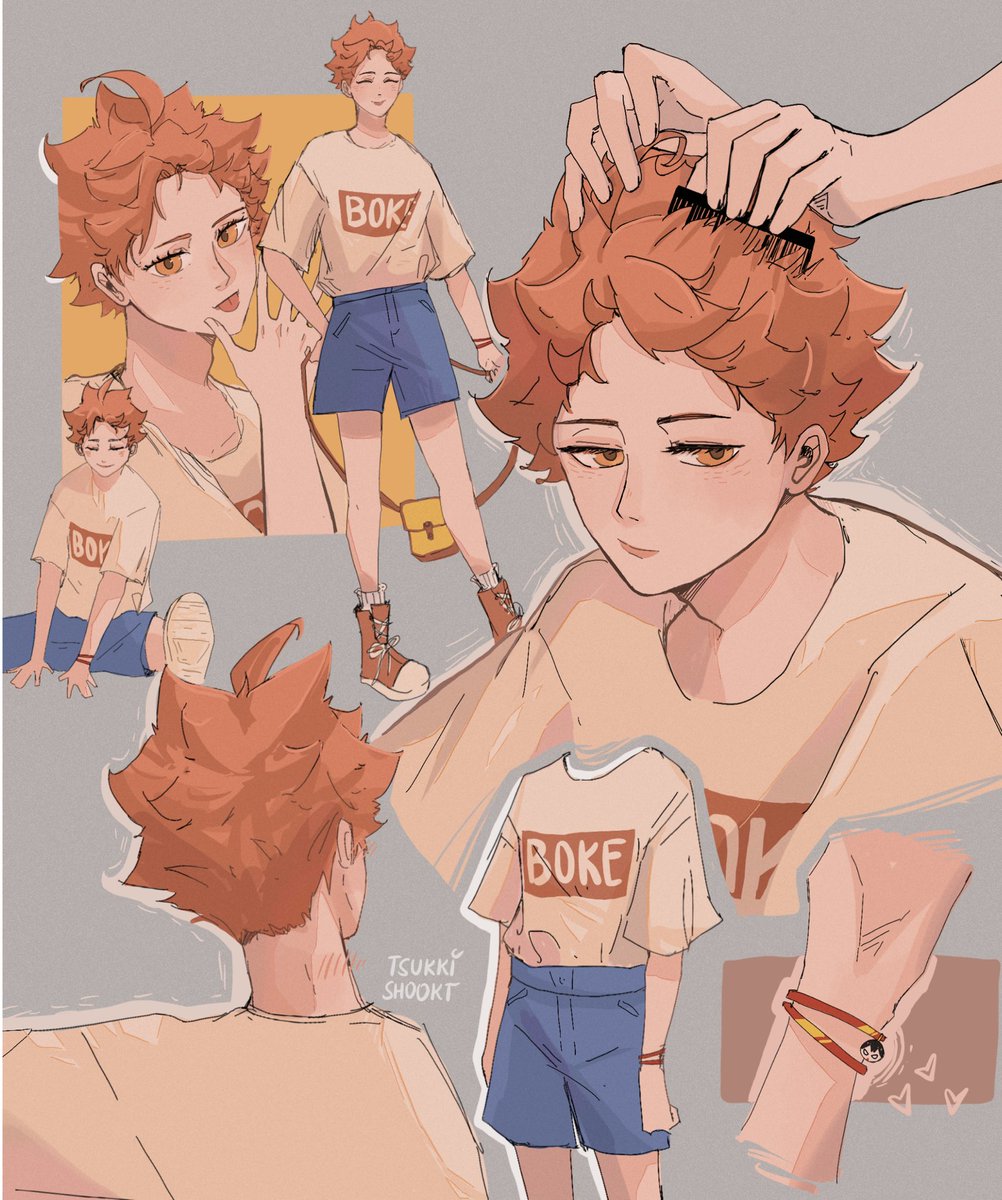 hinata without his little v bangs 