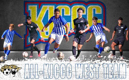 Well done to our 6 lads for earning KJCCC All-Conference Honors 👏

Barton Cougars
All-Conference
1️⃣st Team - Manaka Sato
1️⃣st Team - Victor Lucca
2️⃣nd Team - Ricardo Sepulveda
2️⃣nd Team - Ivan Zuñiga 
2️⃣nd Team - Hidetaka Nakao
Hon. Mention - Renato Tapia

#BartonMensSoccer