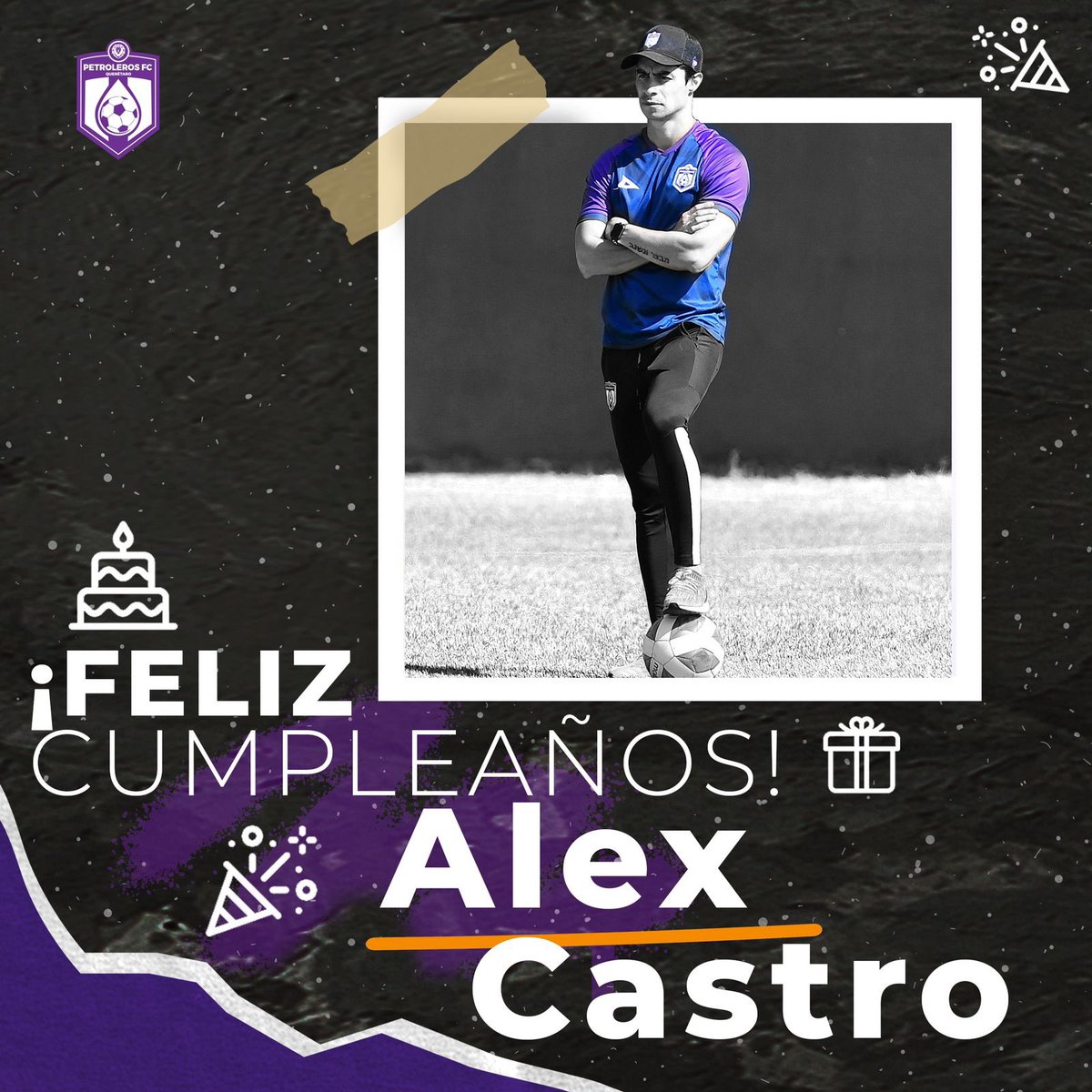 Hoy es el día de Alex Castro, nuestro Director Deportivo está de festejo 🎉🔥⚽️
👉🏻 Que sigas disfrutando Alex, y que este año venga lleno de salud y mucho éxito 🤩