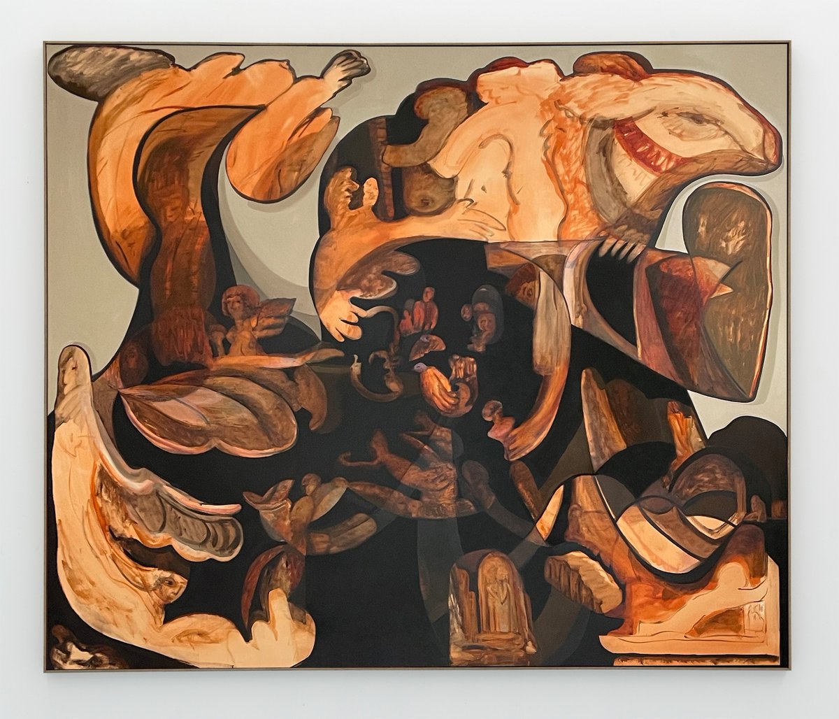 We are pleased to announce the 2021 Arthur Guy Memorial Painting Prize winner is Kirsty Budge for her painting 'Ok, so is this a fresh hell or are we just adding to the regular one today?' Image: 2021 oil on canvas 166 x 200 cm Courtesy of the artist