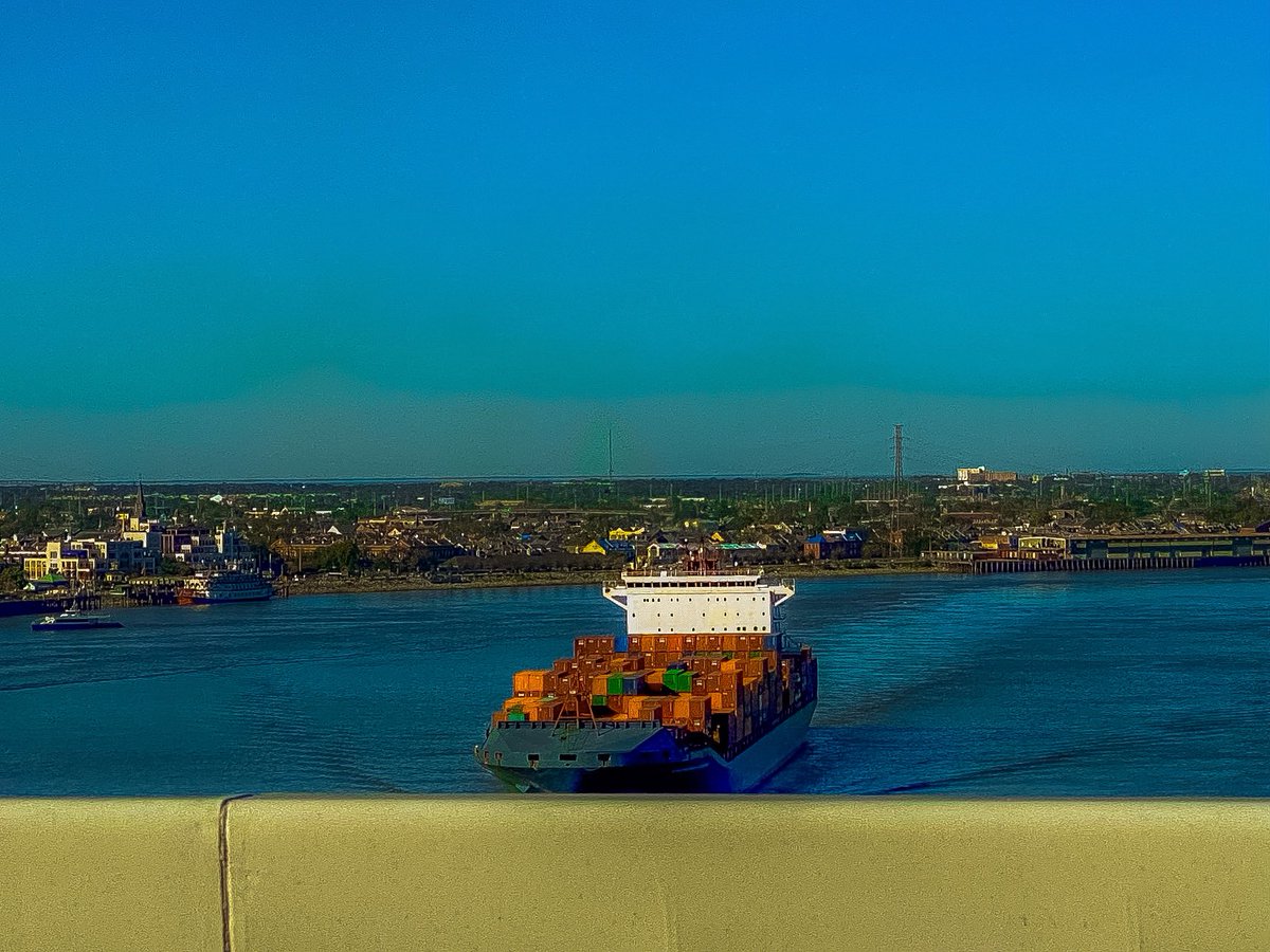 AayeCreates's tweet image. @wdsu #RiverView at Sunset today! #LivingHealed #CatalystIIChange #𝓜𝓢ᴍᴜʟᴛɪᴘʟᴇsᴄʟᴇʀᴏsɪs🦋Warrior