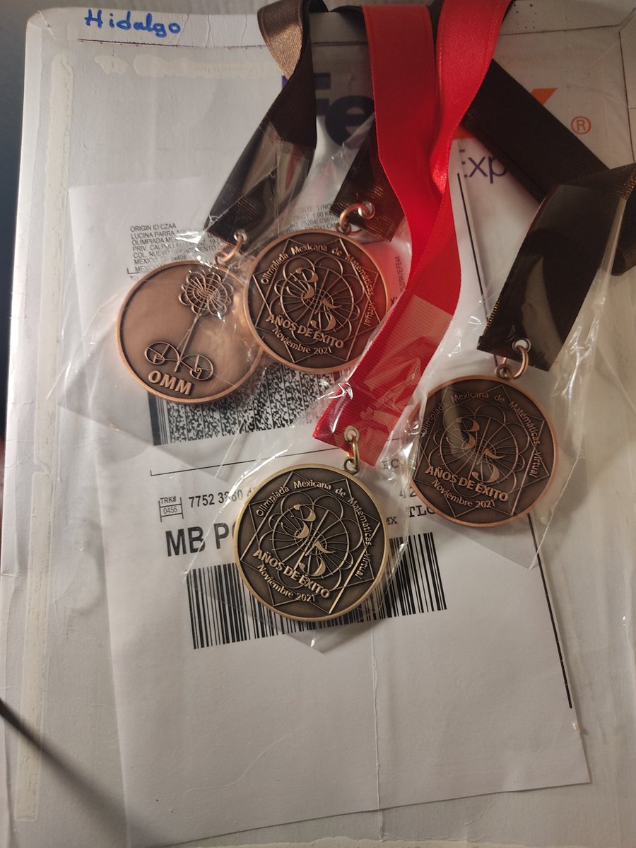OMMHGO's tweet photo. Están ya las medallas en el estado. Pronto las haremos llegar a los campeones que las ganaron. https://t.co/1QnI0rZ6Ij