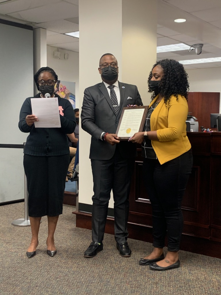 The Board of Education of Baltimore County recognized Brianna Ross, MD Teacher of the Year, at its business meeting this evening. Congratulations, Ms. Ross, and thank you for your efforts on behalf of BCPS students and families!