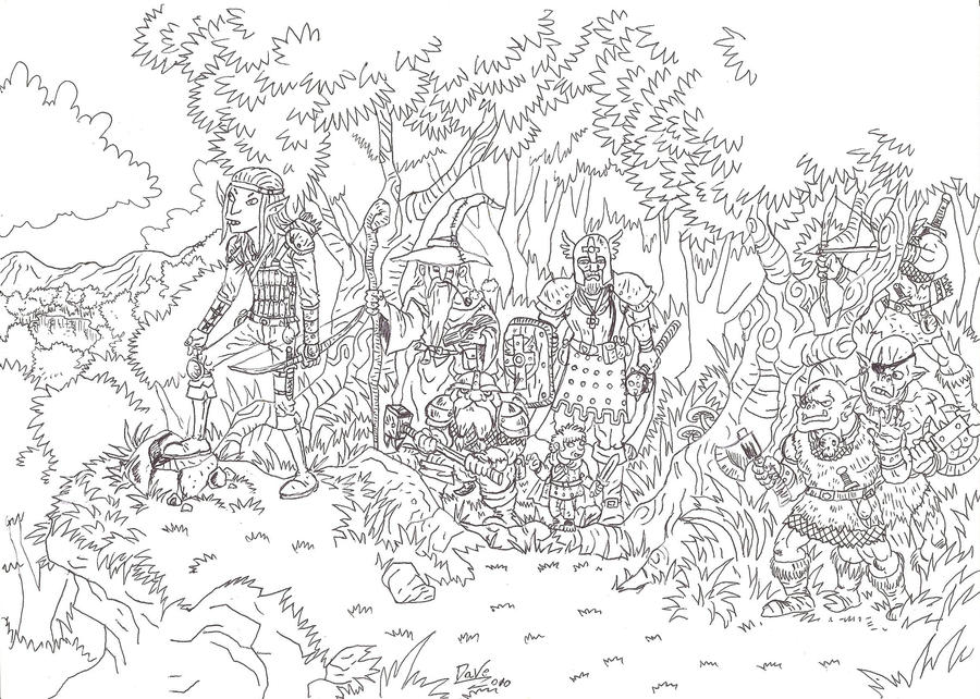 desenhos de 2009-2010
papel chamequinho e bic preta 