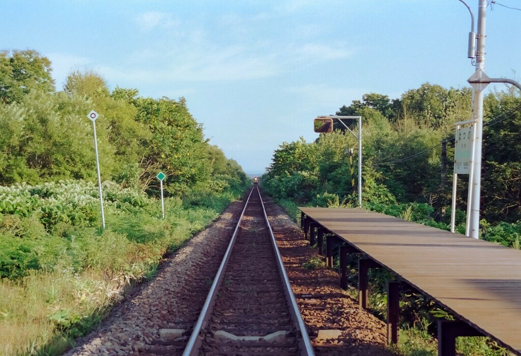 JR宗谷本線・日進駅（北海道：2001年8月）：ぶらり乗り鉄一人旅