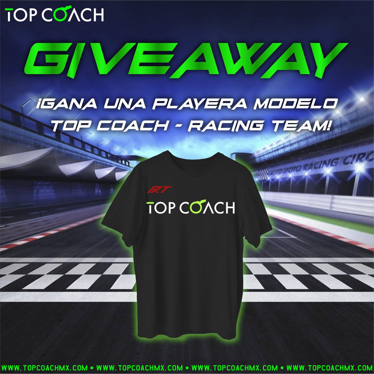 TopCoachMx's tweet image. 🚨GIVEAWAY ALERT #F1🚨
Gana una playera Training Tech

1. Dinos el orden del podio en el GP de Arabia Saudita
2. Dale LIKE y RT a este tweet
3. Sigue las cuentas @TopCoachMx y @RacingTeamMx 

Rifaremos la playera entre los que acierten. Tienen hasta el viernes 3 de Dic.