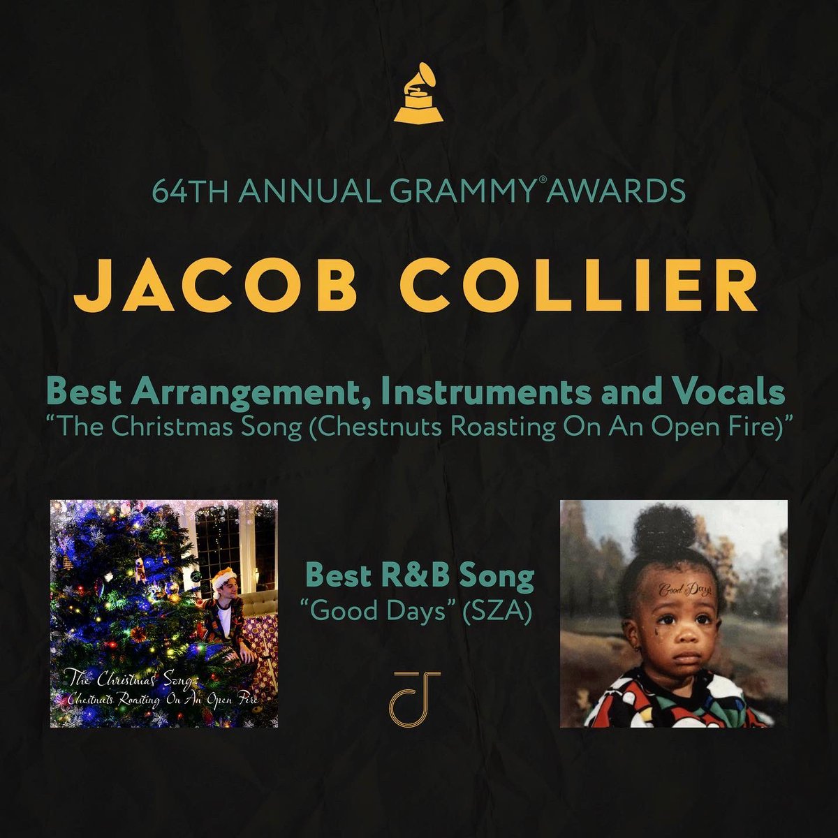 TWO GRAMMY NOMINATIONS! I am over the moon!!!!