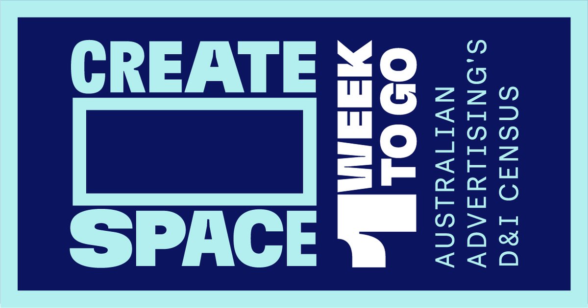 Will you create space on December 1? #createspaceaustralia #diversityandinclusion advertisingcouncil.org.au/resources/crea…