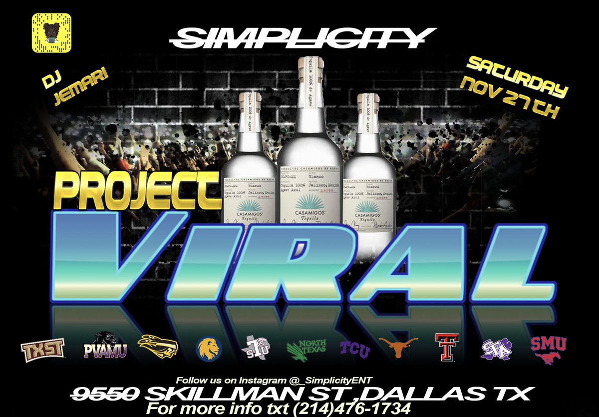 _SimplicityEnt's tweet image. #ProjectViral