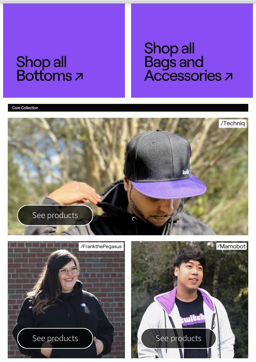 FrankthePegasus's tweet photo. I spy, with my little eye, a fat queer woman being used to model @Twitch’s new merch and that is pretty rad 👀 https://t.co/HowaiPJZr6