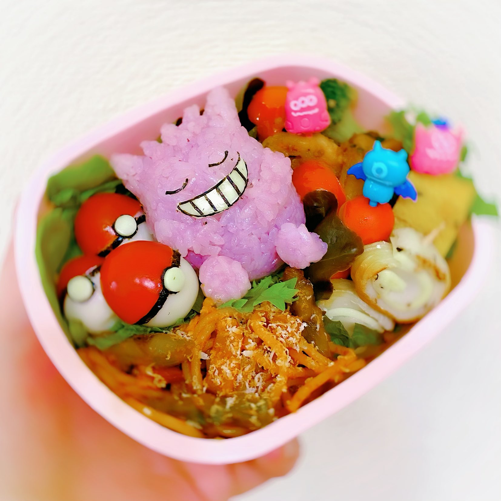 Dining Bal Chimama キャラ弁お兄ちゃん 今日の妹のお弁当 ゲンガーgetだぜ ありがとうございました T Co Ethteovec2 シスコン キャラ弁 キャラ弁お兄ちゃん ポケモン ゲンガー ポケモン弁当 Pokemon Gengar Japaneseanime