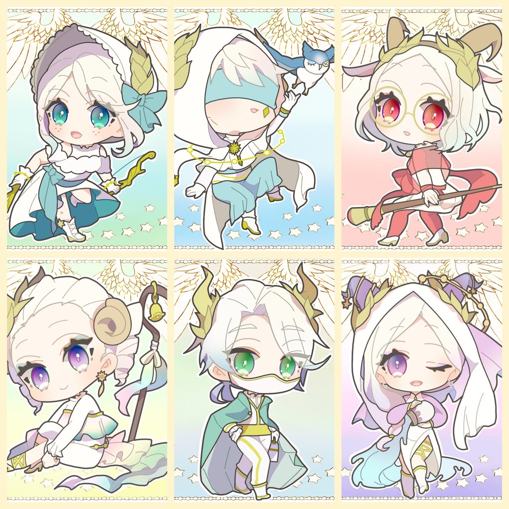 第五人格 占い師 星座 もこもこブランケット 花帆 on X: