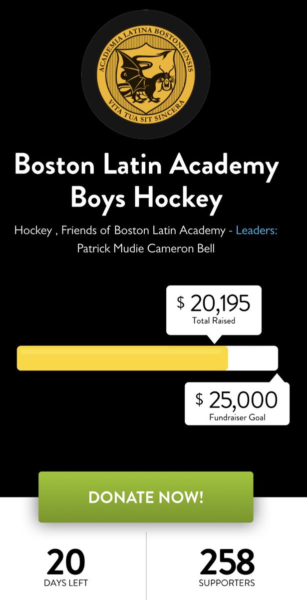 SnapMobileCam's tweet photo. First hockey campaign of the 2021-2022 season is off to an amazing start. $20,000+ raised in the first 7 days. Please reach out if we can help raise funds for your program this season
#raisemoredoless #fundraising https://t.co/VwG0XzNTho