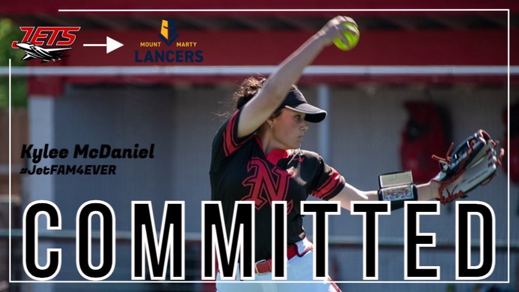KMacc2000's tweet photo. Very excited to announce that I will be continuing my academic and athletic career at Mount Marty University in SD!  💙💛
@MMULancersSB https://t.co/CHiZJp2075
