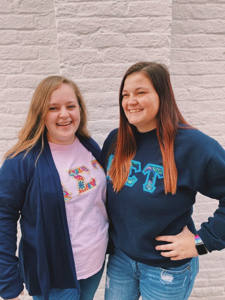 introducing this week’s sister of the week, our new president, sierra!! we’re so excited to see you working hard 💛💚