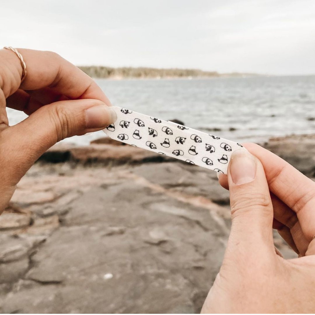 Keep our planet cleaner by choosing PATCH. The world's most sustainable bandage.