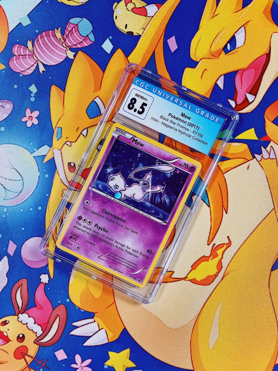 Hey Twitter friends! My first official post here and of course it’s gotta be a giveaway!! On tonight’s stream via twitch (link in bio) one lucky person will get this beautiful black star promo mew!
✅Follow this page and twitch
✅Like
✅Retweet
✅Tag 2 friends
🍬GOOD LUCK🍬
